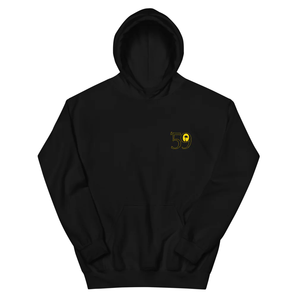 Black '59 Jersey Hoodie